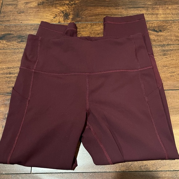 lululemon athletica Other - Lululemon Burgundy Leggings Size 6